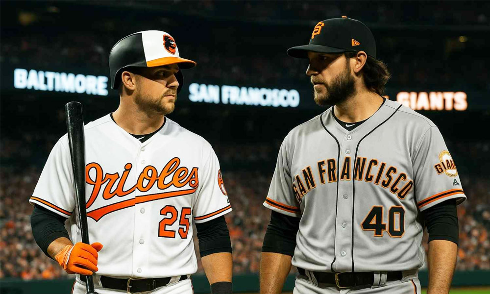 Baltimore Orioles vs San Francisco Giants Match Player Stats
