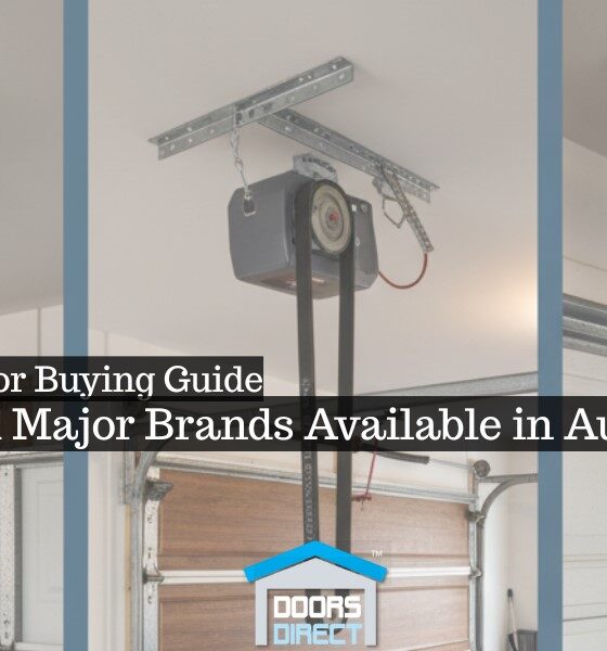 Garage Door Motor Buying Guide: Comparing All Major Brands Available in Australia