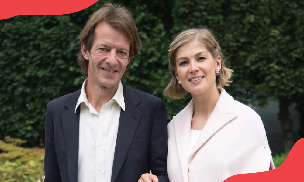 The Untold Story of Robie Uniacke, Rosamund Pike’s Longtime Partner