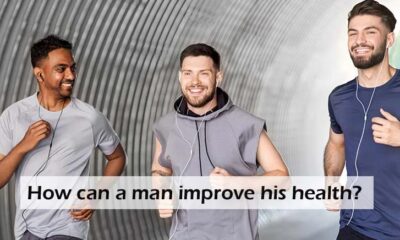 How can a man improve his health?