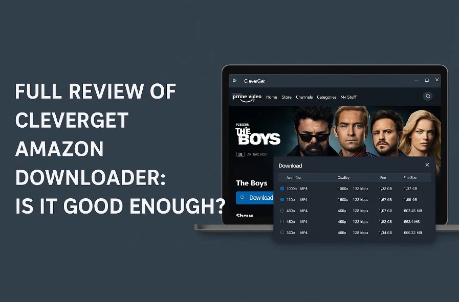 Full Review of CleverGet Amazon Downloader: Is It Good Enough?