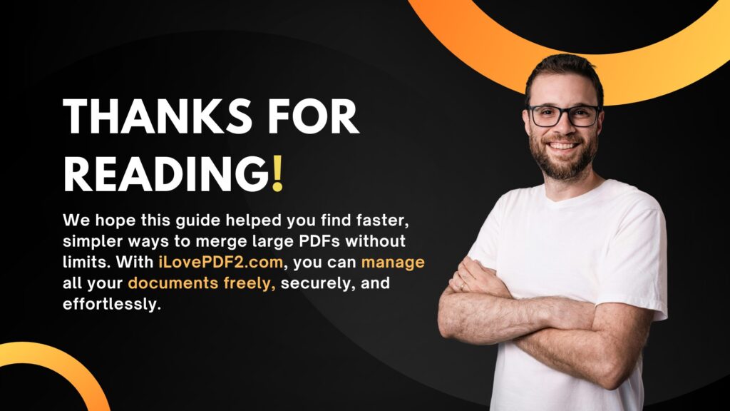 How to Merge Large PDFs Fast and Free - No Signup Needed