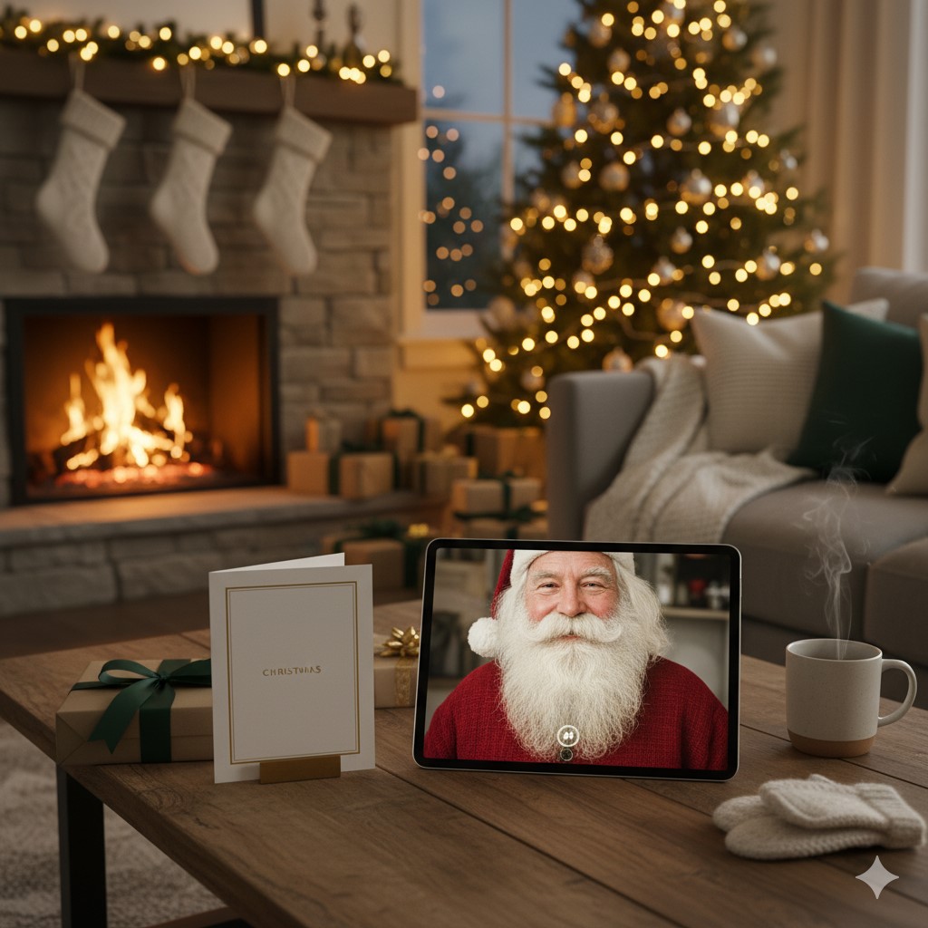Create Your Own Santa Video & AI Christmas Photo
