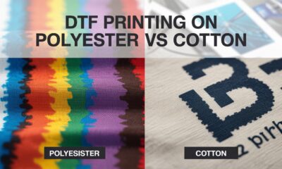 DTF Printing on Polyester vs Cotton: Color & Durability Differences