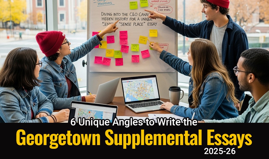6 Unique Angles to Write the Georgetown Supplemental Essays 2025-26 (Essay Prompts Included)
