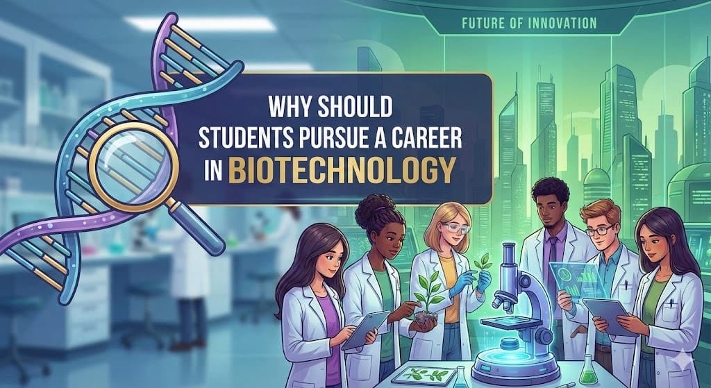 Why Should Students Pursue a Career in Biotechnology